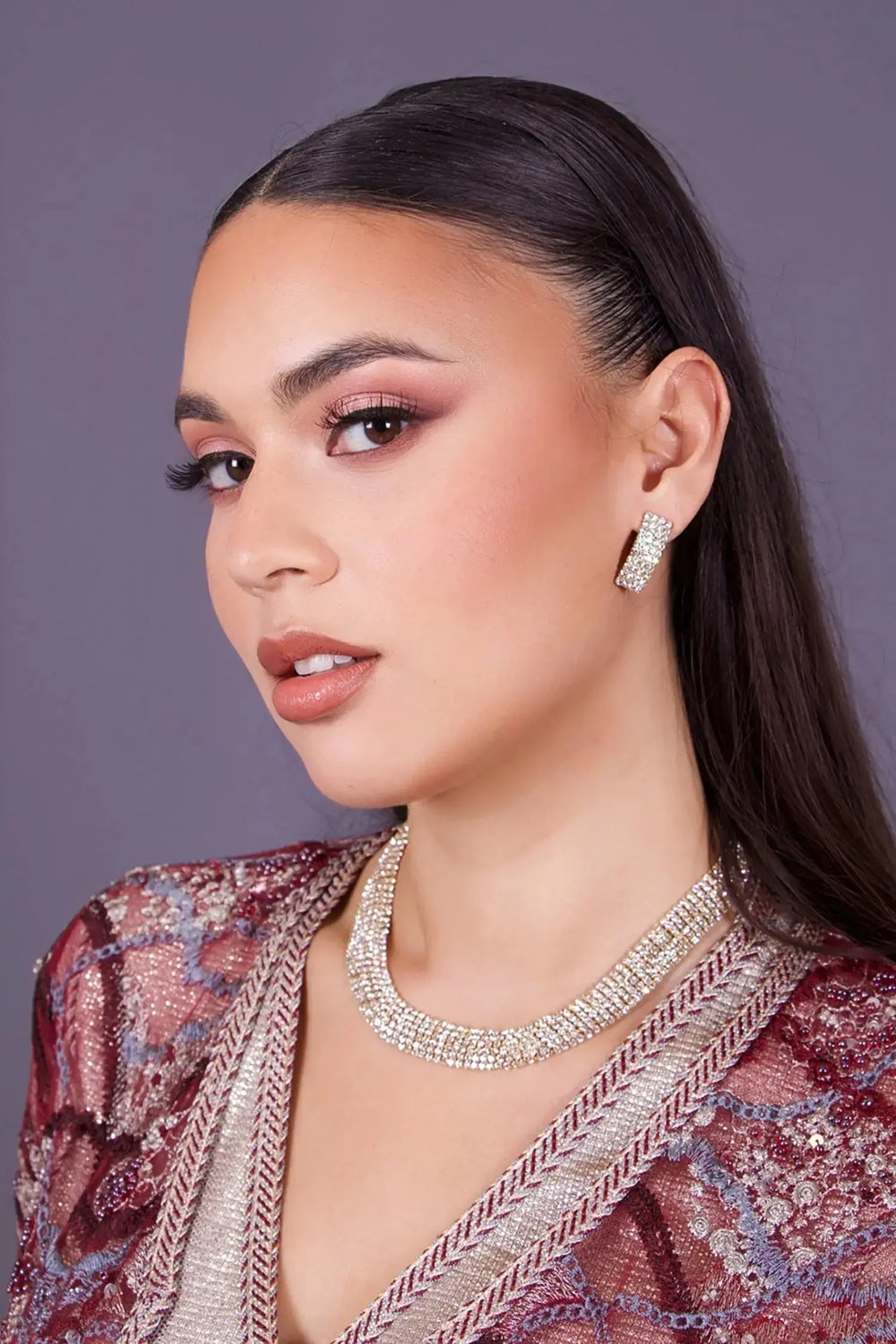 Parure de bijoux pour le soir 