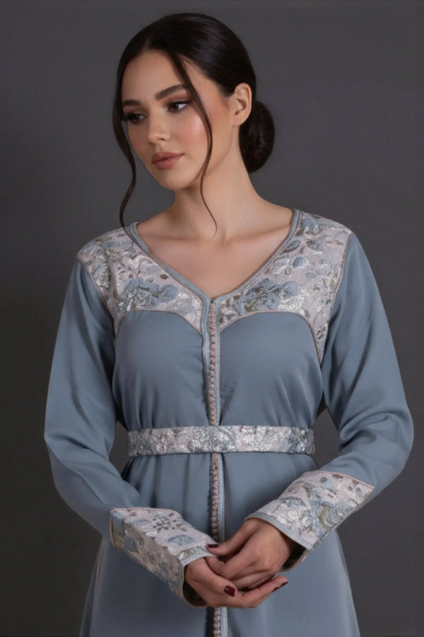 Caftan marocain simple aïd el fitr petit mariage 