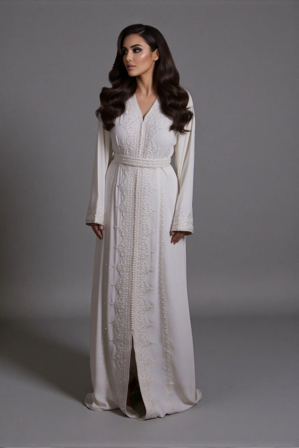 Moroccan caftan for hlel, nikkah, and engagements