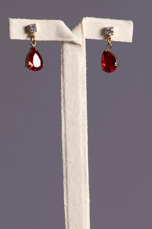 boucles d'oreille pierre bordeau 