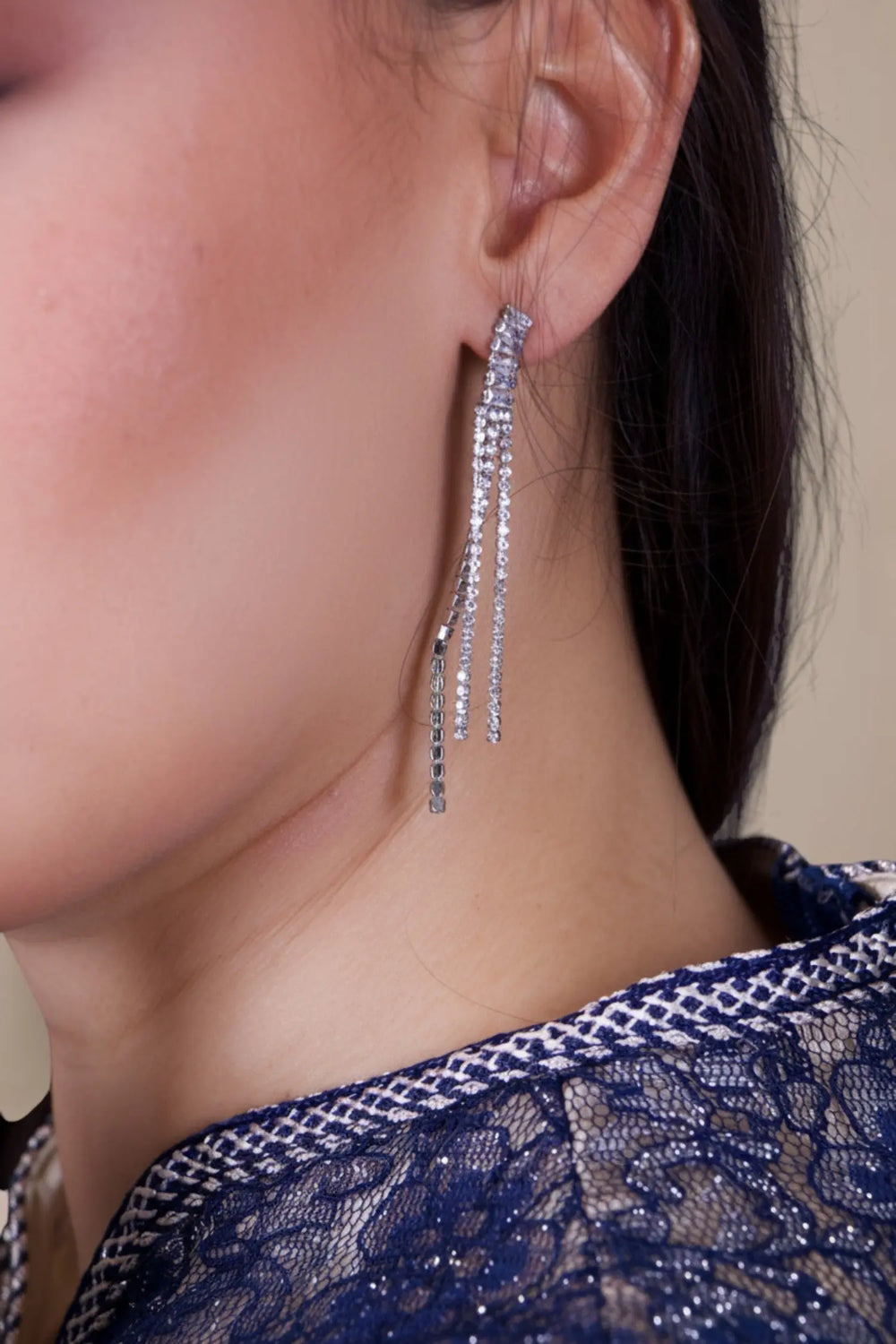 Boucles d'oreilles argent  Kameera