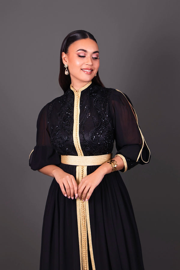 CAFTAN BLACK SOLEA
