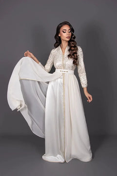 Marokkanischer Damen-Kaftan mit Lieferung nach Paris, Marseille, Lyon und Lille