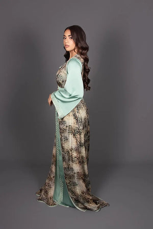 Two-piece Moroccan kaftan for women