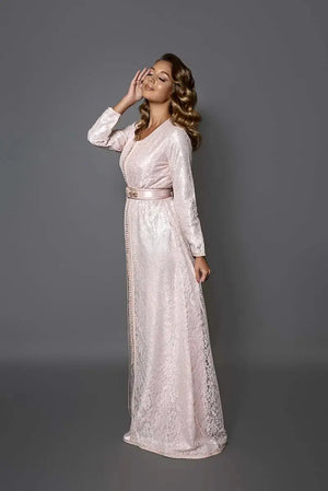 CAFTAN POWDERPINK MODE & CAFTAN