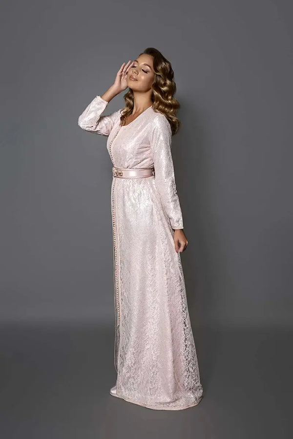 CAFTAN POWDERPINK MODE & CAFTAN