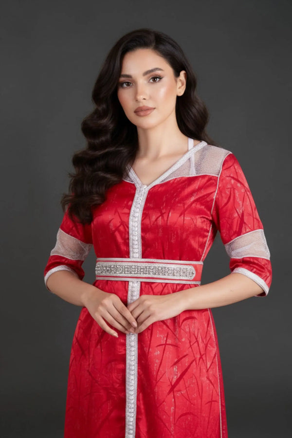 caftan jeune fille pour mariage marocain 