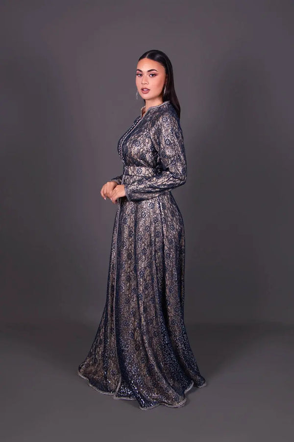Caftán Kameera – Takchita marroquí refinada y atemporal MODA Y CAFTÁN