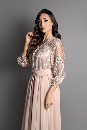 caftan marocain à la dernière mode tendance 2026