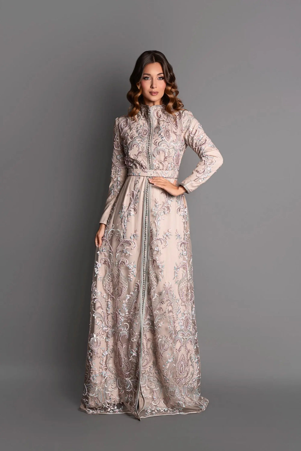 kaftan algerien pour mariage algerien 