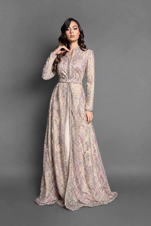 Caftan de luxe en dentelle haute gamme Beauty MODE & CAFTAN