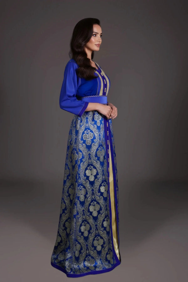 caftan femme vintage pour mariage marocain