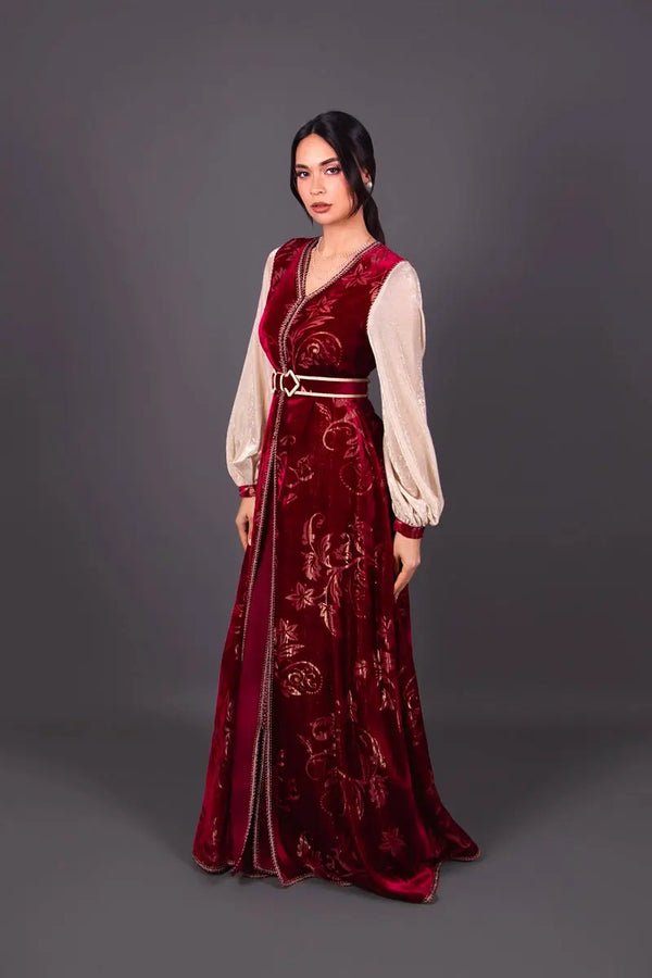 Goldener CAFTAN ORAPHYNE – MODE & CAFTAN