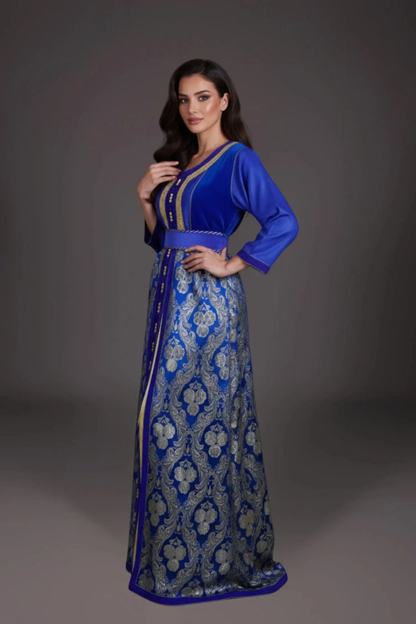 caftan marocain femme vintage pour mariage arabe