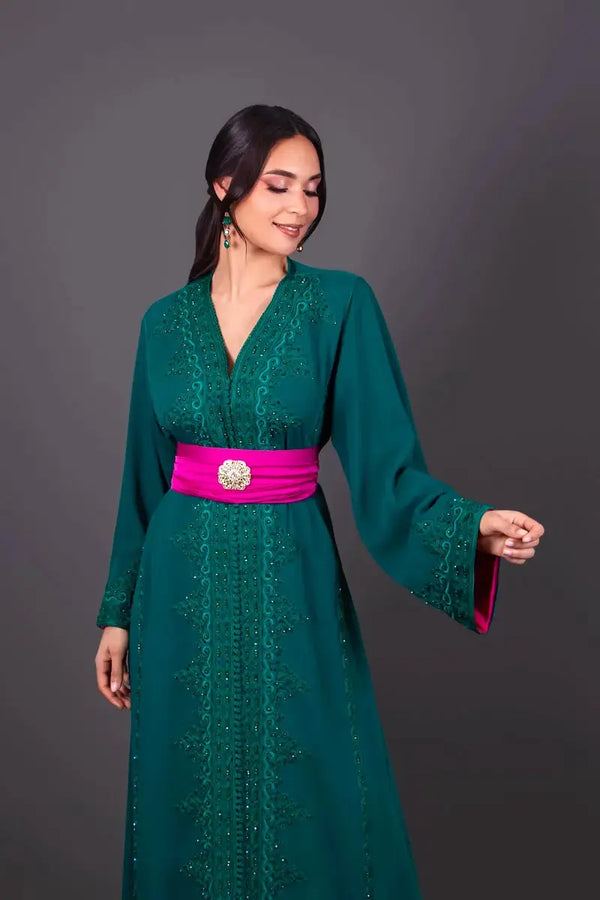 caftan marocain pas cher pour mariage, henné