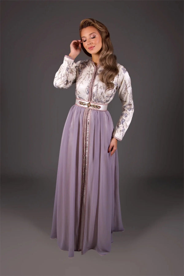 Caftan marocain de créateur pour femme
