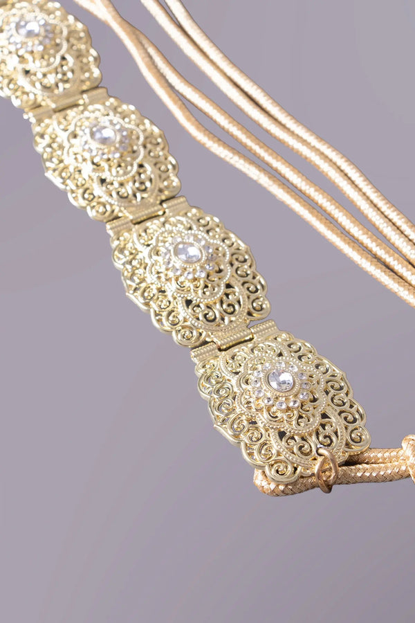 Ceinture dorée pour caftan Ryad MODE & CAFTAN