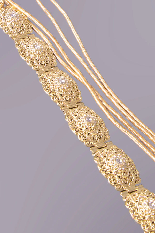 Ceinture dorée pour caftan Ryad MODE & CAFTAN