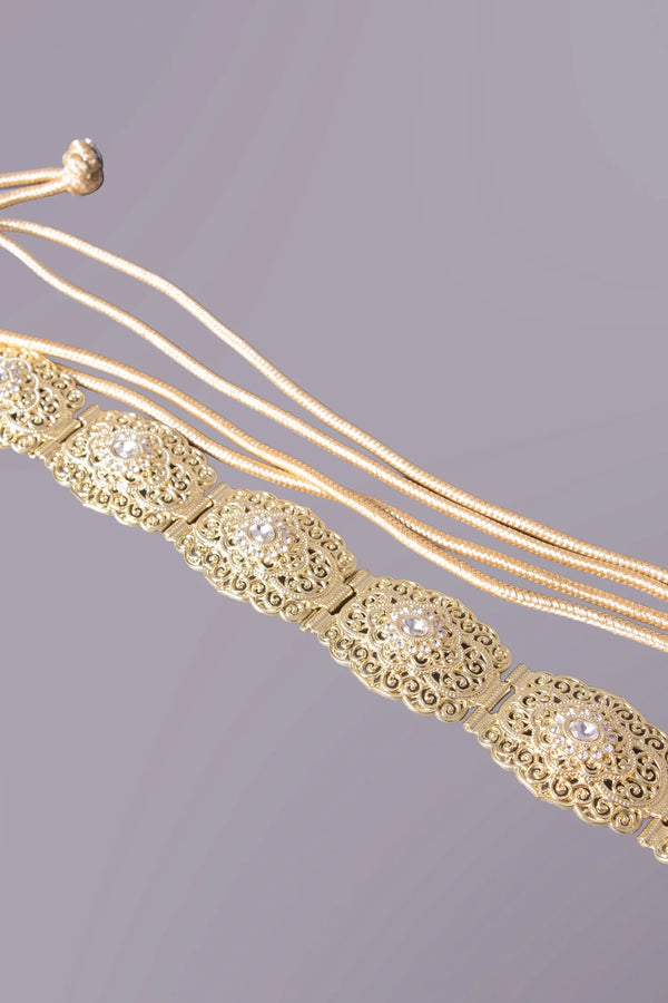 Ceinture dorée pour caftan Ryad MODE & CAFTAN
