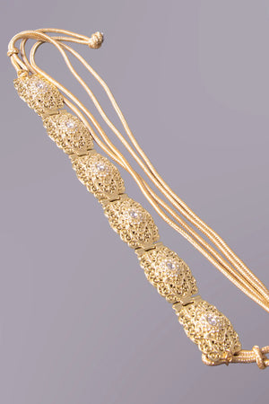 Ceinture dorée pour caftan Ryad MODE & CAFTAN