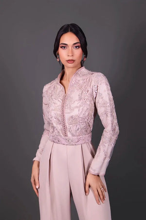 طقم Dusty Pink للأزياء والقفطان