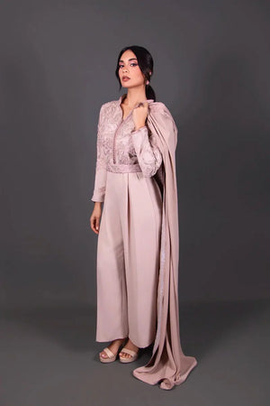 طقم Dusty Pink للأزياء والقفطان