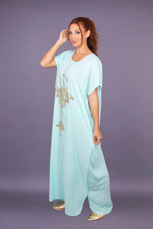 ABITO AKIRA AZZURRO CIELO MODA & CAFTANO