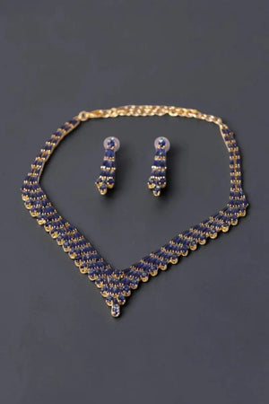 Parure Lazuli, parure soirée caftan oriental