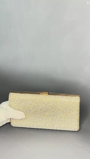 Borsa da sera perla oro