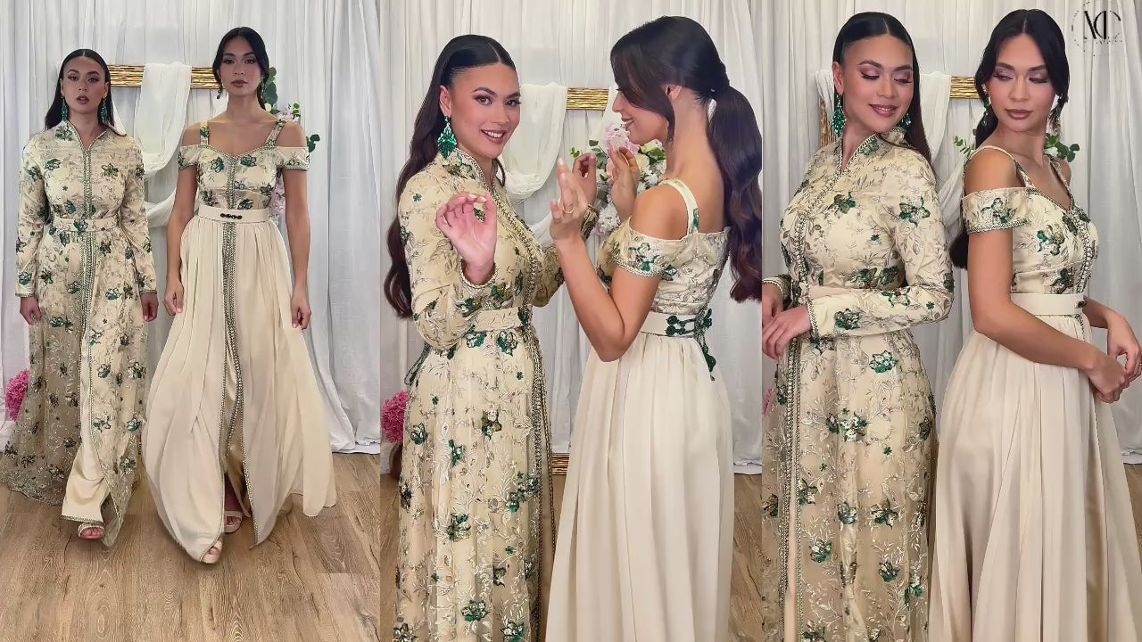 Caftan de la collection caftan 2026 en vidéo