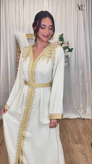 caftan marocain traditionnel pour mariage magrebin, marocain algerien, tunisien