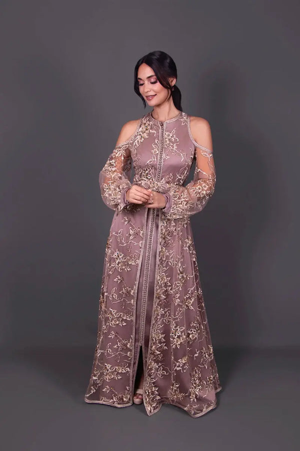 قفطان Lauren – تكشيطة فاخرة بأسلوب شرقي أنيق MODE & CAFTAN