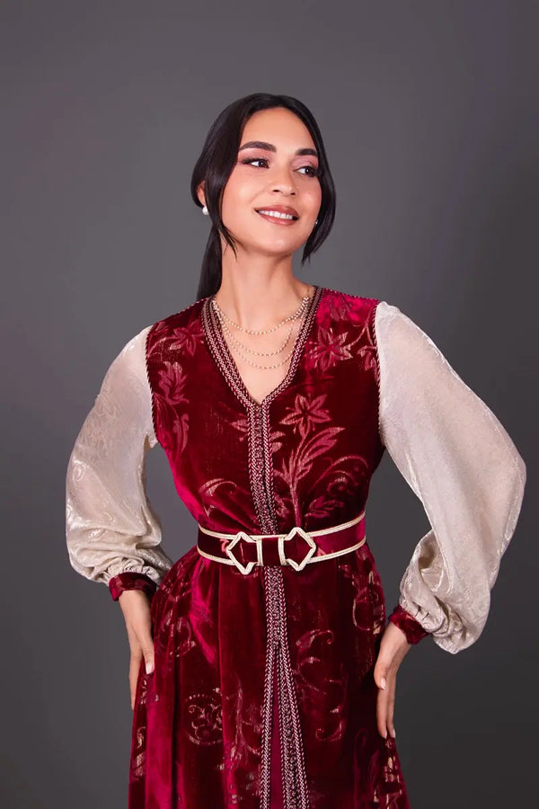 Goldener CAFTAN ORAPHYNE – MODE & CAFTAN