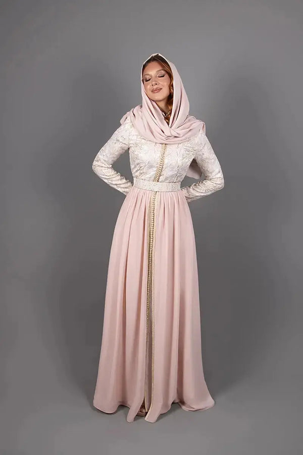 robe caftan modeste pour femme hijab