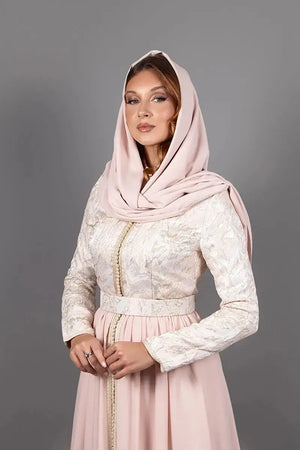 robe caftan modeste pour hijab girl 