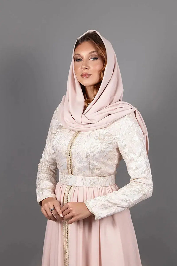 robe caftan modeste pour hijab girl 