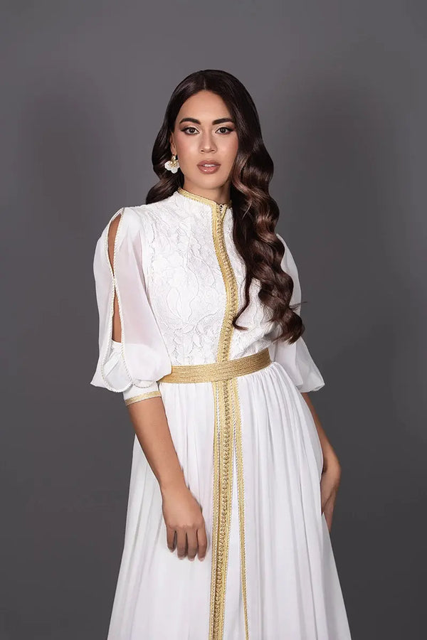 vestido oriental árabe para mujer, para boda