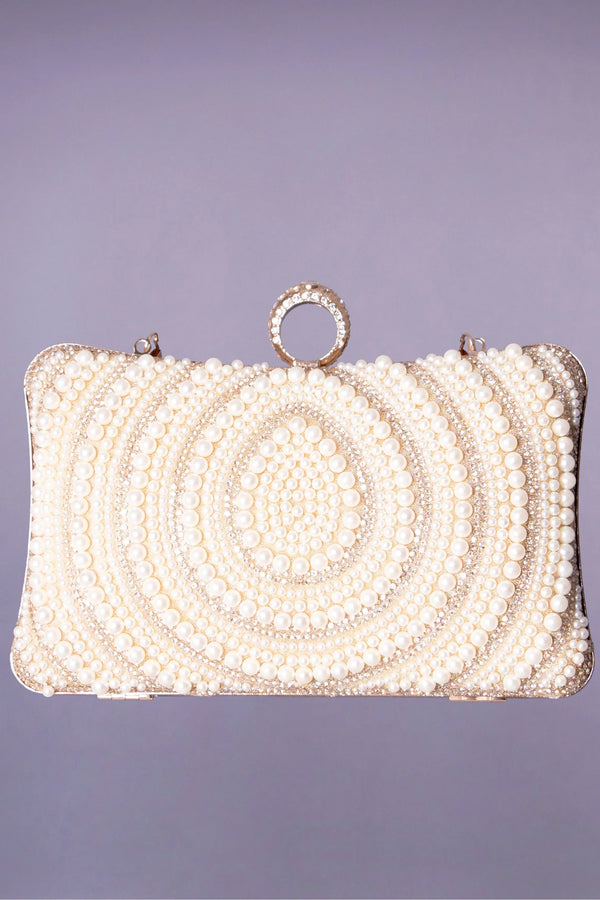 Sac de soirée goldy pearl MODE & CAFTAN