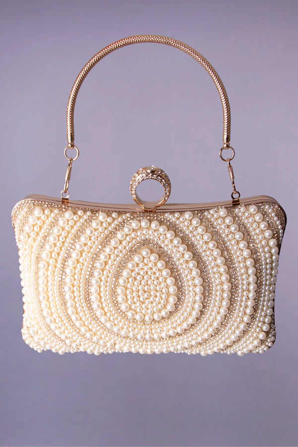 Sac de soirée goldy pearl MODE & CAFTAN