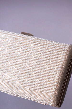 Sac de soirée perla or MODE & CAFTAN