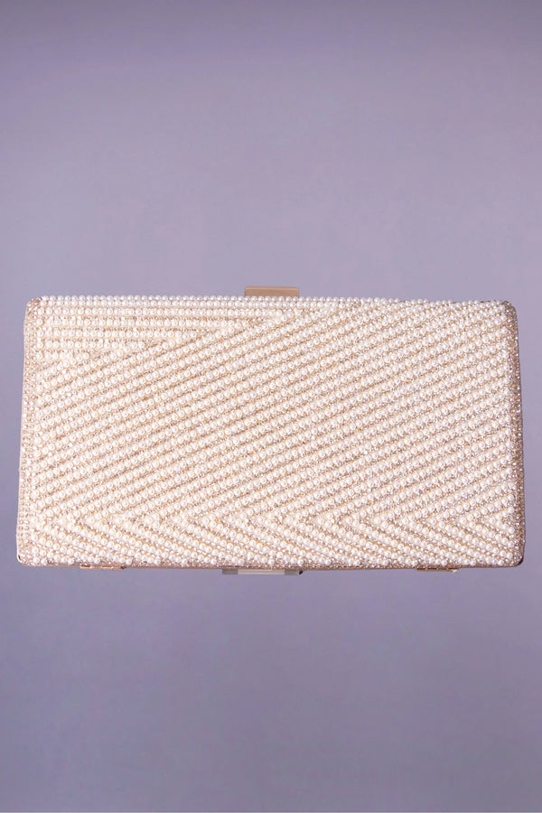 Sac de soirée perla or MODE & CAFTAN