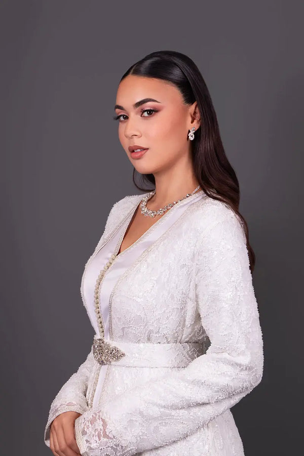 Caftan Ameera – Hochzeitstakchita|Marokkanischer Damen-Caftan MODE & CAFTAN