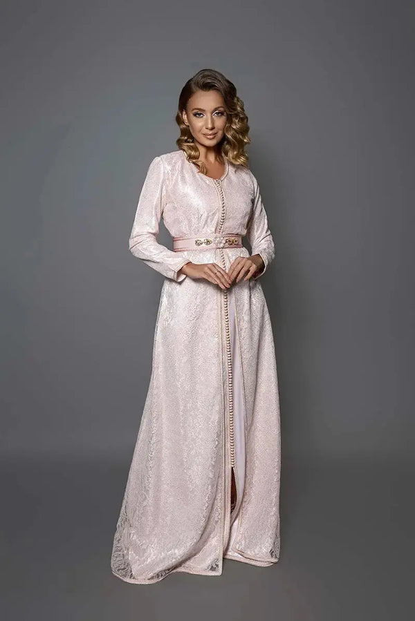 CAFTAN POWDERPINK MODE & CAFTAN