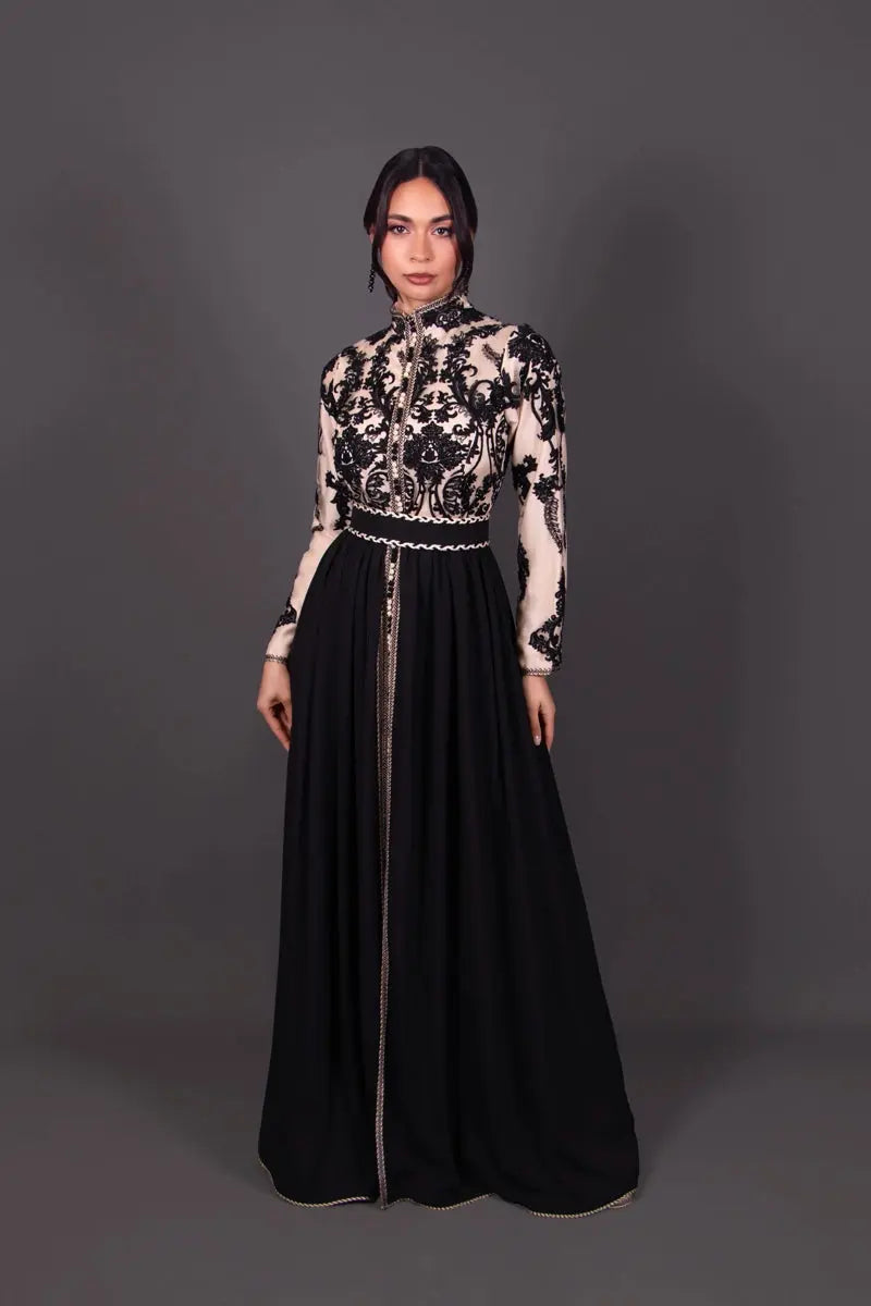 tenue invitée mariage oriental
